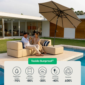 Apoio Modular Zimma - Cinza